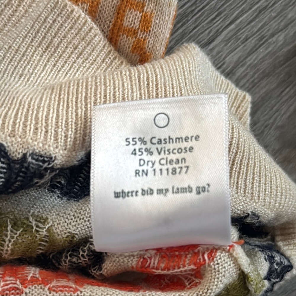 L.A.M.B. 2007 Vintage All Cities Cashmere Zip Up Hoodie - Picture 15 of 16